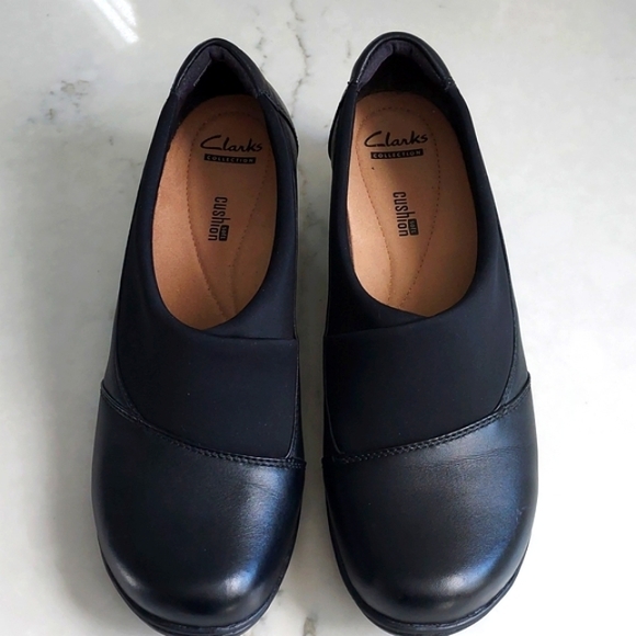 Clarks Shoes - CLARKS Loafer Channi Slip-on-Leather Shoes Size 10M NWOT